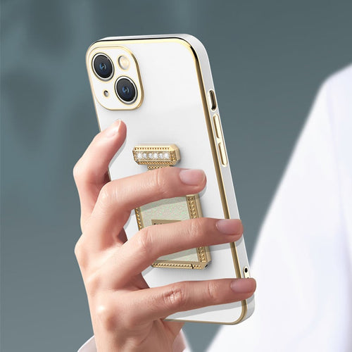 Electroplated Perfume Bottle Holder Case