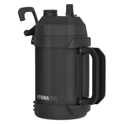 1 gallon water jug 128 oz Large Insulated Stainless Steel Sports Water Jug Large Triple Wall Vacuum Insulation Water Bottle-Keeps Cold up to 48 Hrs-Sweat Proof for Gym Hiking & Camping