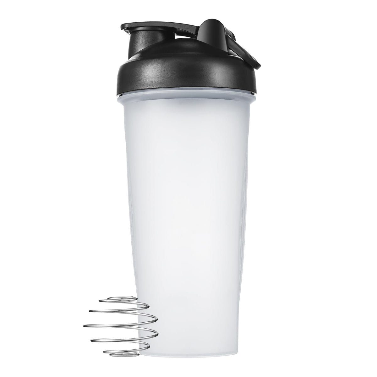 amzchef Shaker Bottle for Protein Shakes and Pre Workout Black 20 Ounce shaker cup shaker borrles protein mixes blender bottle