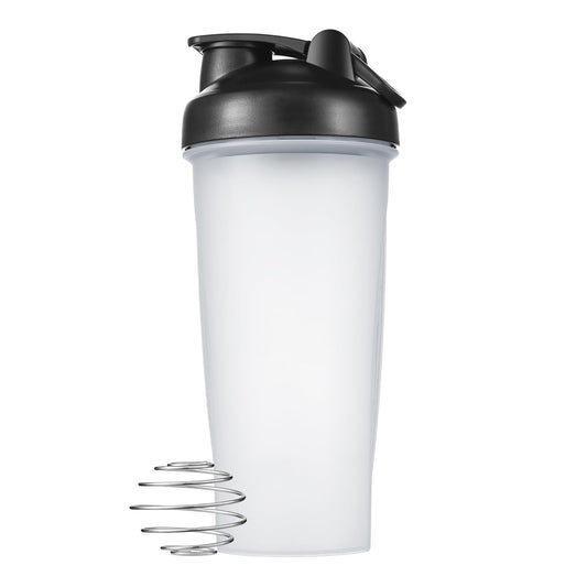 amzchef Shaker Bottle for Protein Shakes and Pre Workout Black 20 Ounce shaker cup shaker borrles protein mixes blender bottle