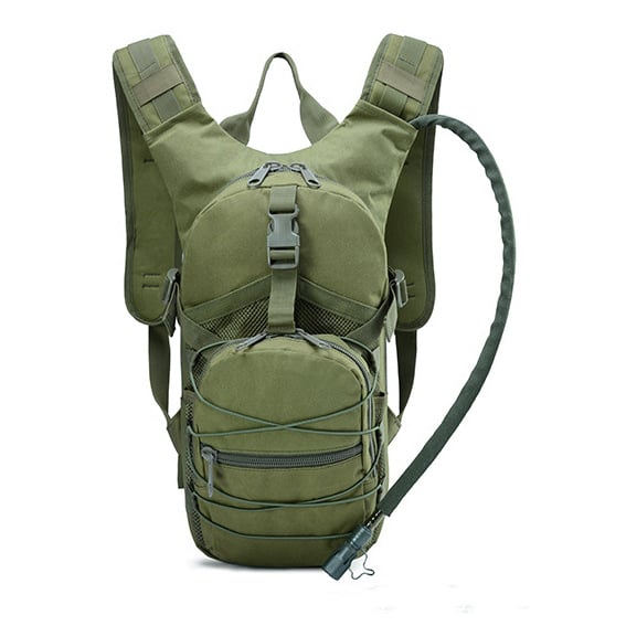 Oxford Cloth Sports Backpack with Water Bottle Holder