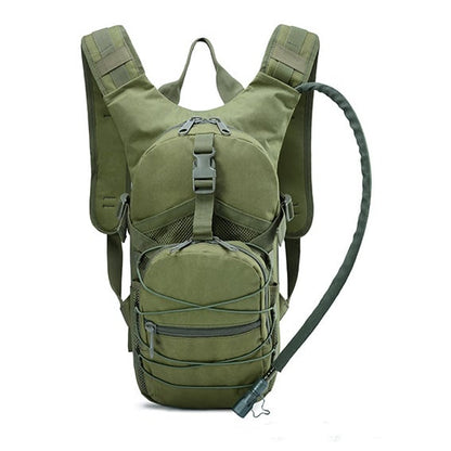 Oxford Cloth Sports Backpack with Water Bottle Holder