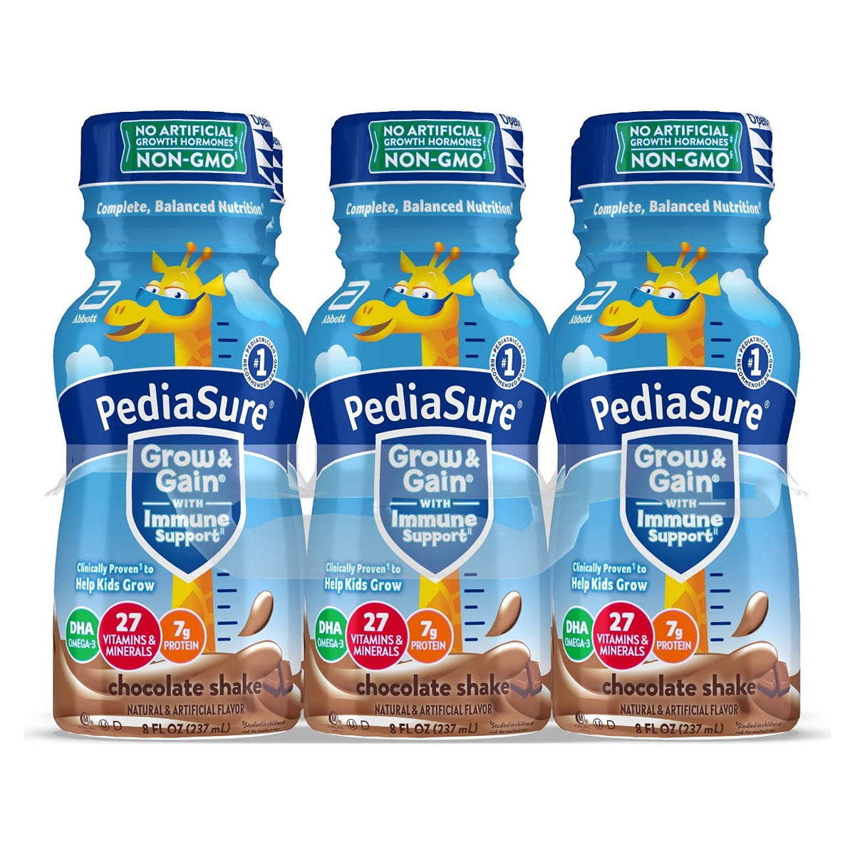 PediaSure Nutrition Shake Chocolate 8 Fl Oz (pack of 6)