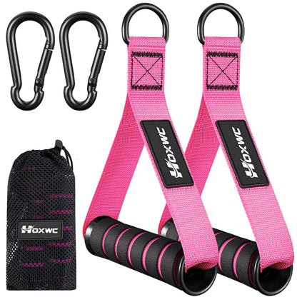 Gym Exercise Handles Replacement Fitness Equipment for Strength Trainer Heavy Duty Cable Machine Handles for Pulleys Gym Equipment Resistance Bands Home Gym Add On Equipment