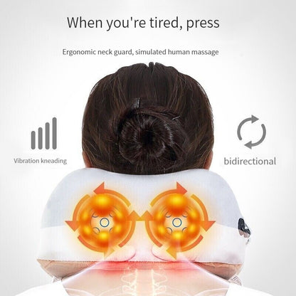 U-shaped Neck Massager for Shoulder and Cervical Relief