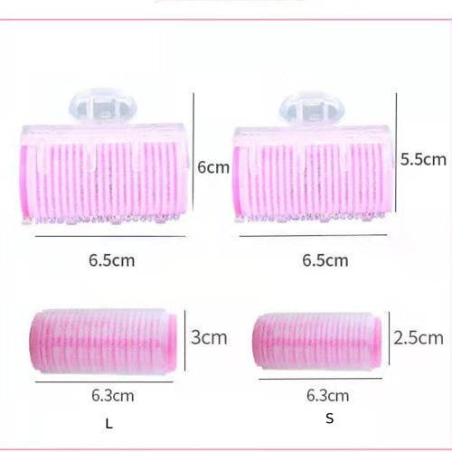 3pcs Self-Adhesive Hair Rollers for Curling and Styling
