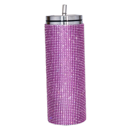 Stainless Steel Insulated Tumbler with Straw