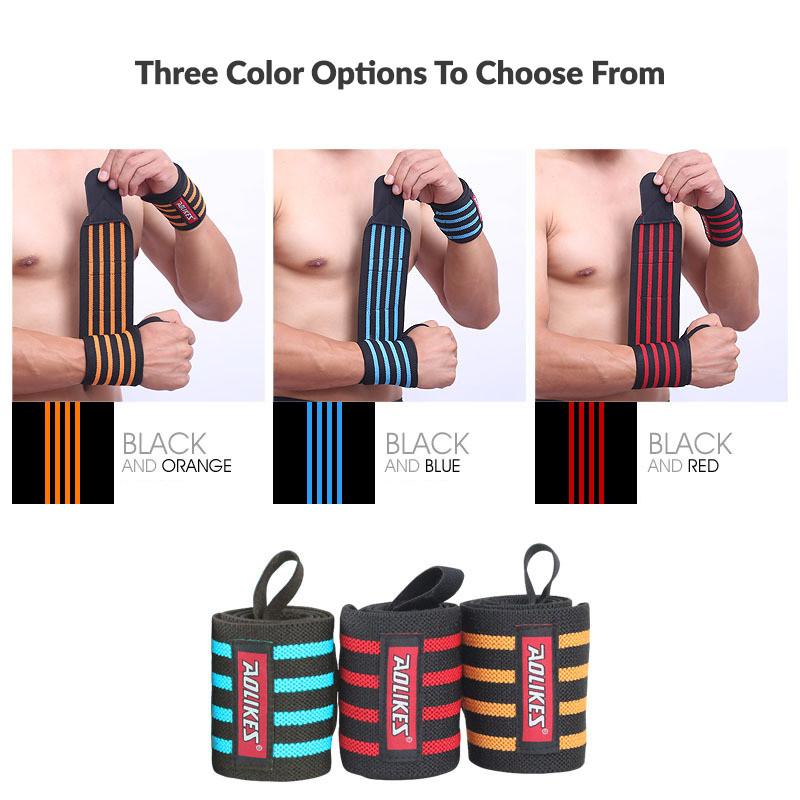 Wrist Wraps for Weightlifting and Fitness Training