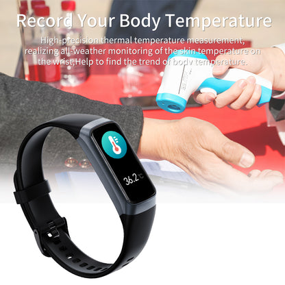 LIGE Smart Watch for Fitness, Body Temp, Heart Rate Monitor