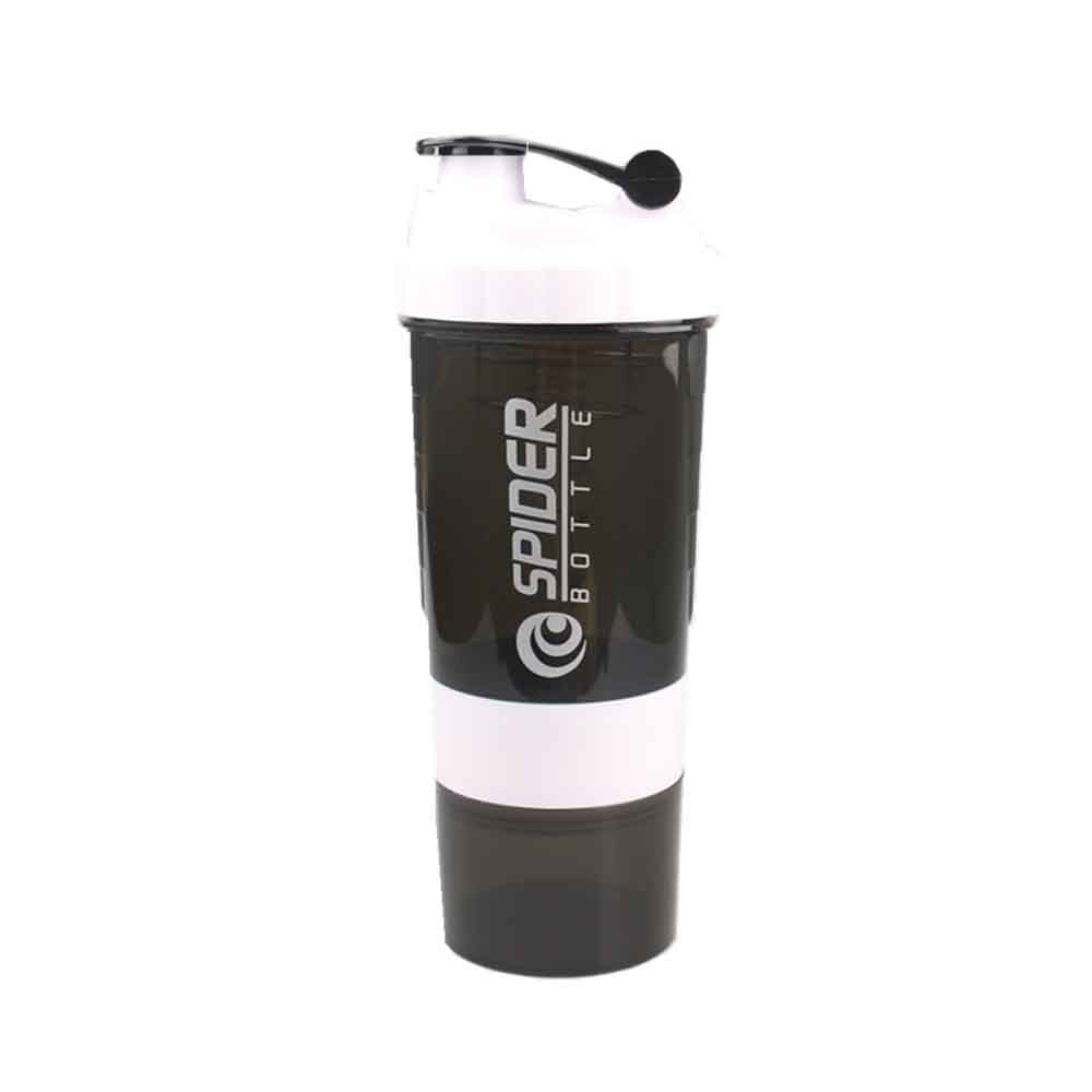 Three-Tier Protein Shaker Bottle for Fitness (Multifunctional)