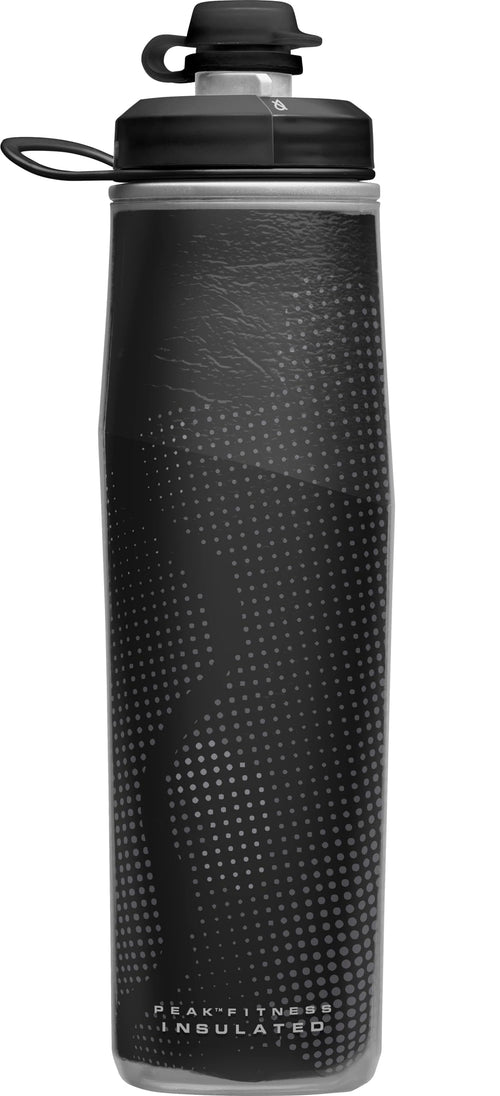 CamelBak Peak Fitness Chill Insulated Water Bottle 25 oz Black/Silver