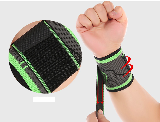 Sports Wrist Wraps for Weightlifting and Volleyball