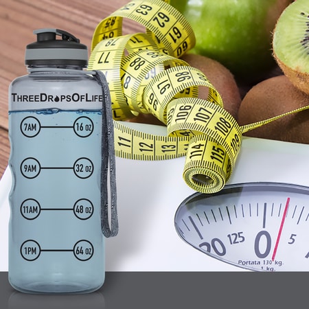64oz Custom Sports Water Bottle