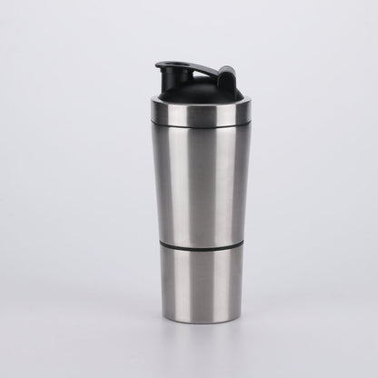 Stainless Steel Protein Shaker Bottle for Fitness