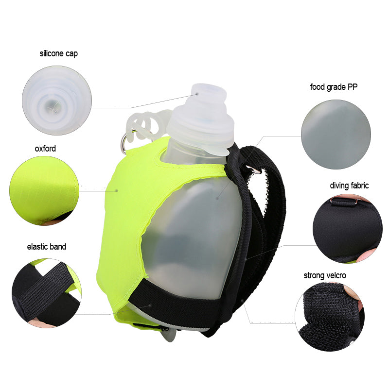 Mini Running Wrist Water Bottle Holder for Hydration