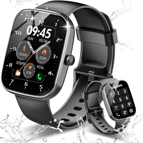 Smartwatch for Men & Women — HD Display, 110+ Sports Modes, Waterproof