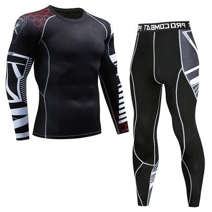 Men's Sports Set - Quick-Dry Breathable Running Gear