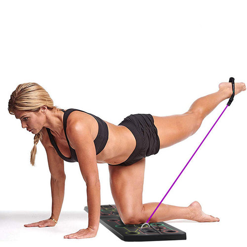Push-Up Support Stand and Multifunctional Resistance Board