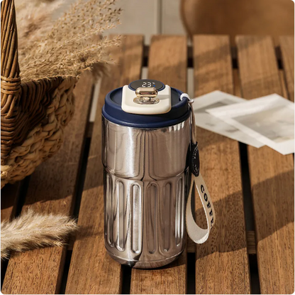 Smart Insulated Stainless Steel Coffee Mug
