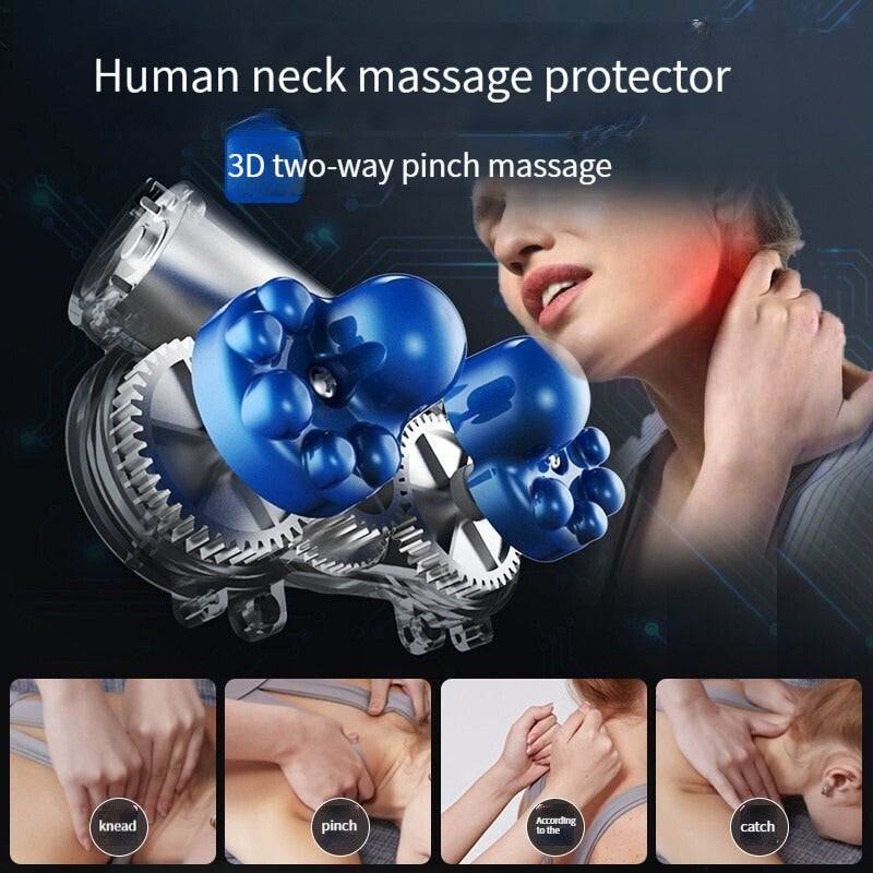U-shaped Neck Massager for Shoulder and Cervical Relief