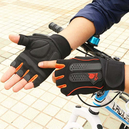 Half-Finger Fitness Gloves and Anti-Slip Wrist Wraps