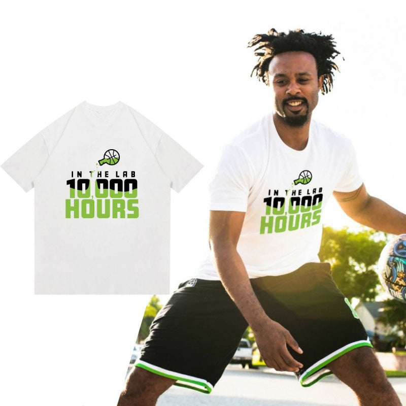 Custom Logo Loose Fit Sports T-Shirt for Basketball