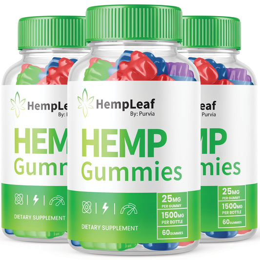 (3 Pack) Hemp Leaf Gummies - Official Formula - Hemp Leaf Gummies with Hemp Extract Advanced Strength Zen Performance Hemp Blend Zen Boost Hemp Gummies Maximum Strength Zen Gummies (180 Gummies)
