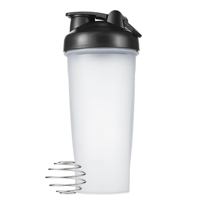 amzchef Shaker Bottle for Protein Shakes and Pre Workout Black 20 Ounce shaker cup shaker borrles protein mixes blender bottle