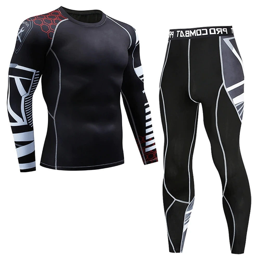 Men's Sports Set - Quick-Dry Breathable Running Gear