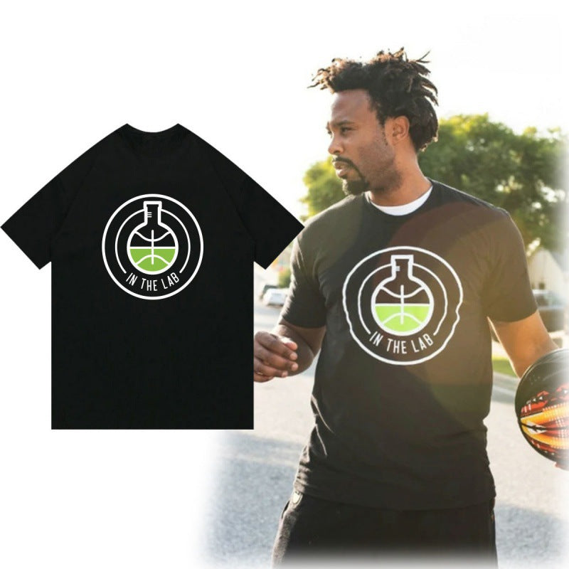 Custom Logo Loose Fit Sports T-Shirt for Basketball