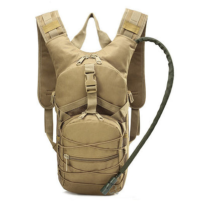 Oxford Cloth Sports Backpack with Water Bottle Holder