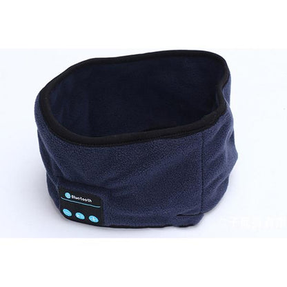 Knitted Sports Headband with Sweat-Wicking Bluetooth
