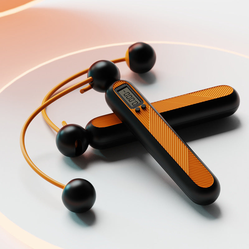 Wireless Jump Rope with Electronic Counter for Fitness