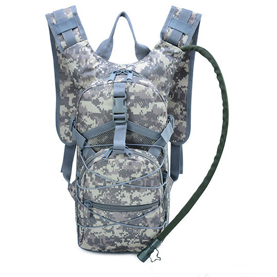 Oxford Cloth Sports Backpack with Water Bottle Holder