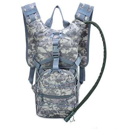 Oxford Cloth Sports Backpack with Water Bottle Holder
