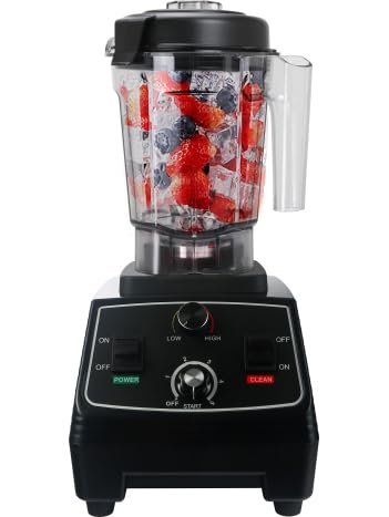 Panana Professional Countertop Blender 1400W Smoothie Blender for Shakes and Smoothies Home & Commercial Blender with Timer and Speed Control 68oz BPA-Free Dishwasher Safe