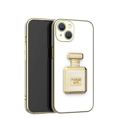 Electroplated Perfume Bottle Holder Case