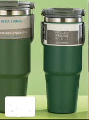 Dual Drink Stainless Steel Insulated Cup